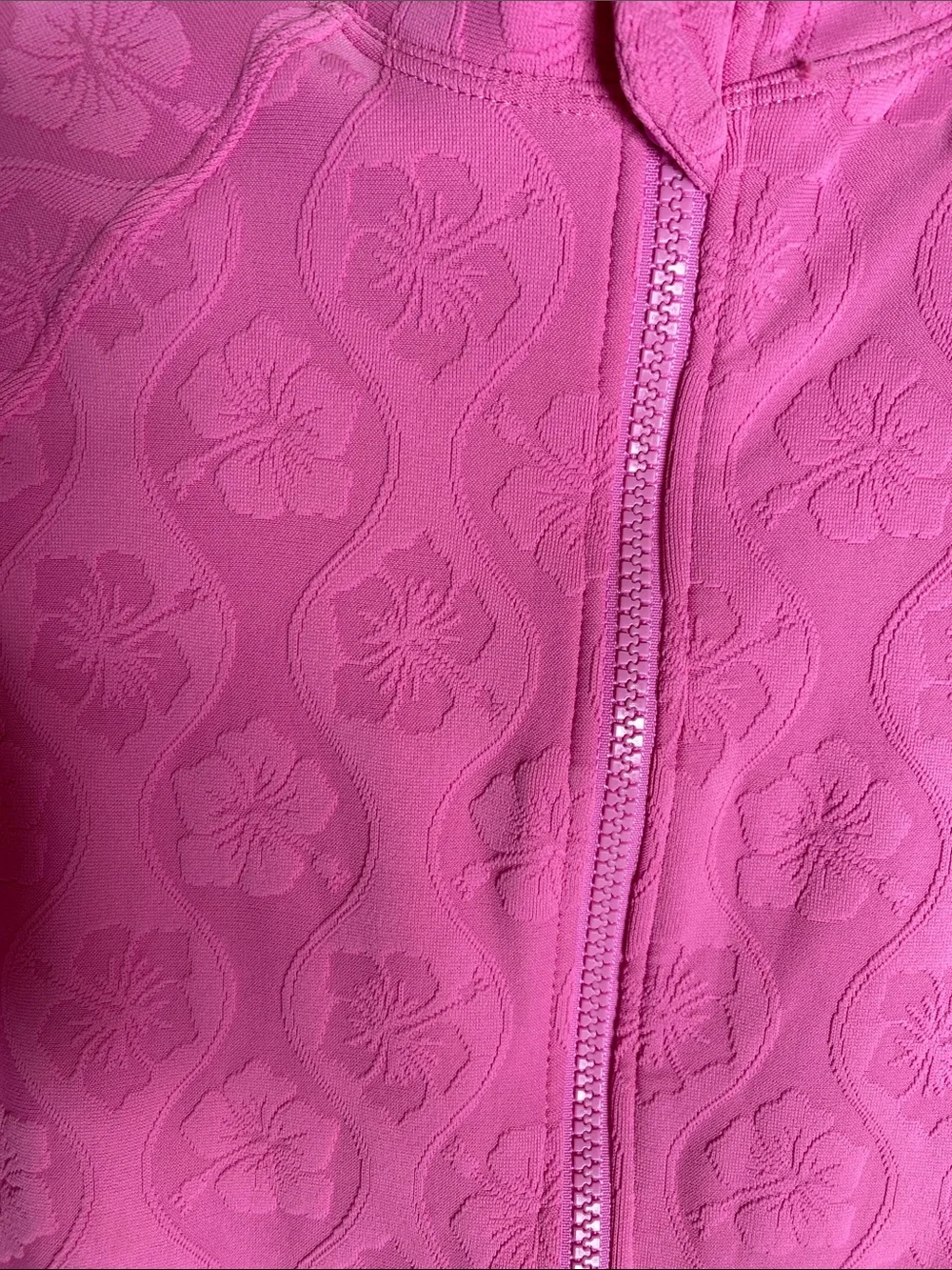 Girls' Pink Long-Sleeve One Piece Rash Guard Swimsuit